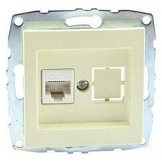 Розетка ethernet rj-45 без рамки mono electric despina - larissa 500-001705-125